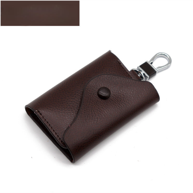 Wholesale Waist Hanging Multifunctional Men's Cowhide Key Bag